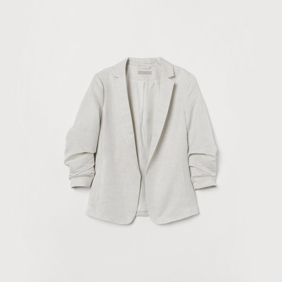 Linen-Blend Jacket - Afbeelding 4