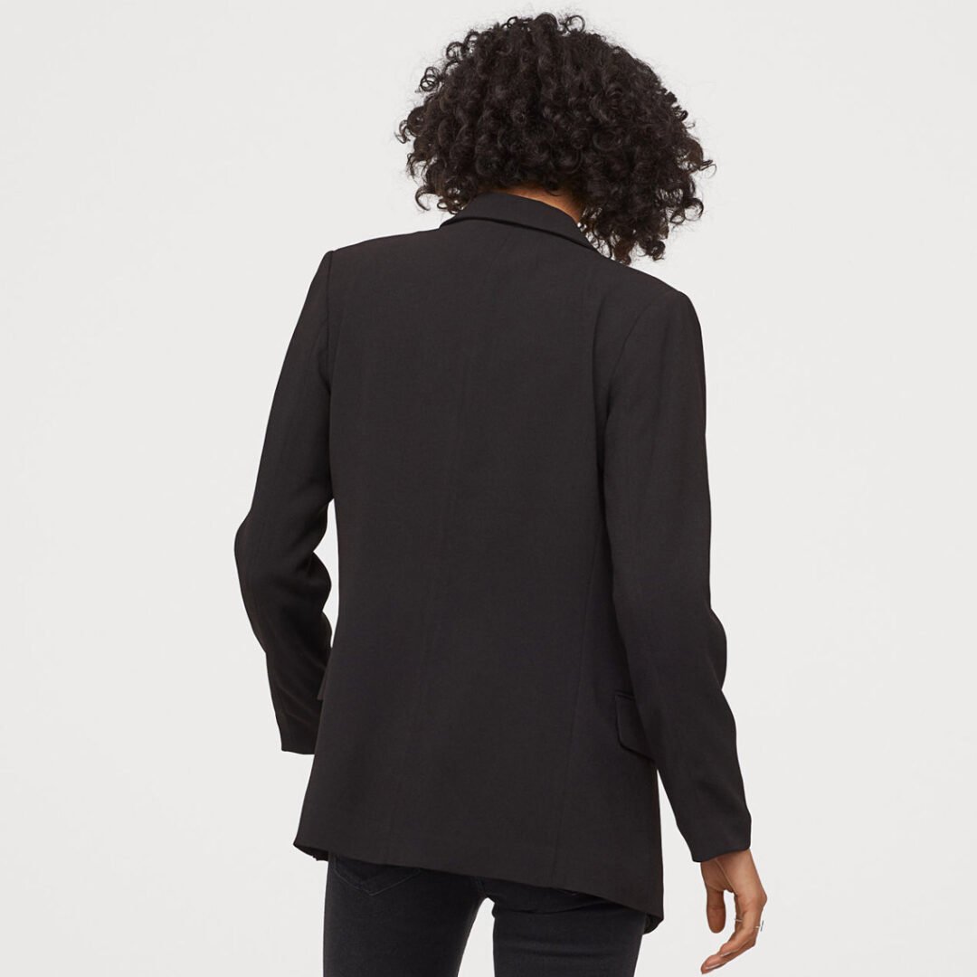 Black Long Jacket - Afbeelding 2